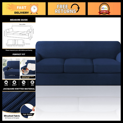 Cushion sofa slipcover set - sofa,