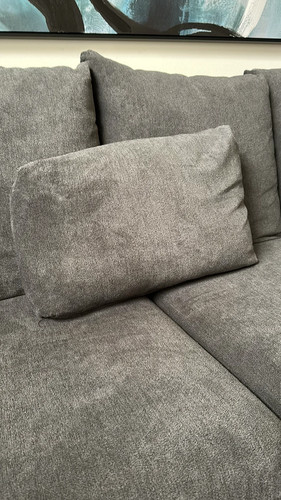 Gray chenille lumbar - gray,