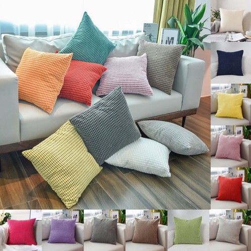 Soft corduroy solid - solid, cushion