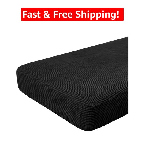 Luxurious large black sofa - large,