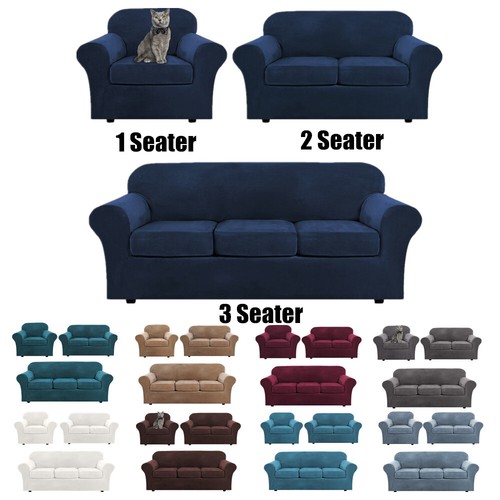 Velvet sofa covers for - for, 1/2/3