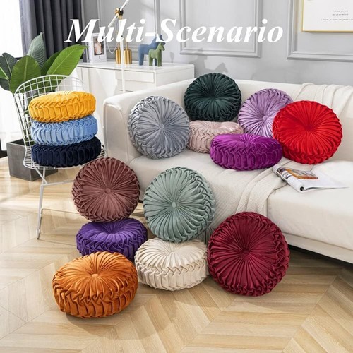 Velvet pleated cushion couch - pleated,