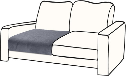 Couch cushion cover velvet - couch,