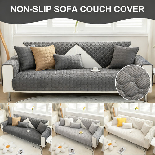 Thicken sofa cover plush - thicken, pet