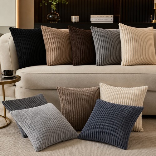 Jumbo cord cushion covers - cushion,