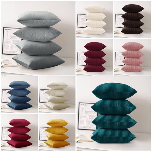 Velvet cushion covers - covers, or