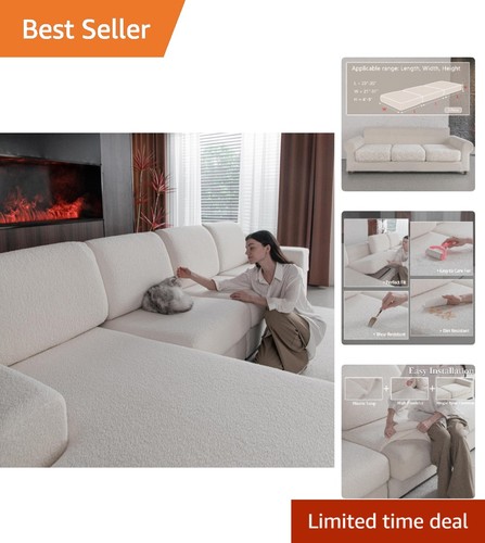 Tailored stretch sofa cushion - tailored,