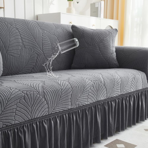 Stretch velvet sofa slipcover - velvet,