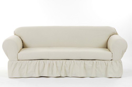 All cotton piece ruffled - 2-piece,