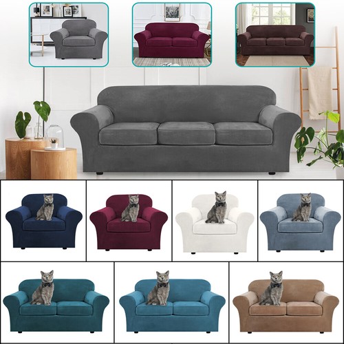 Velvet sofa covers chair - velvet,