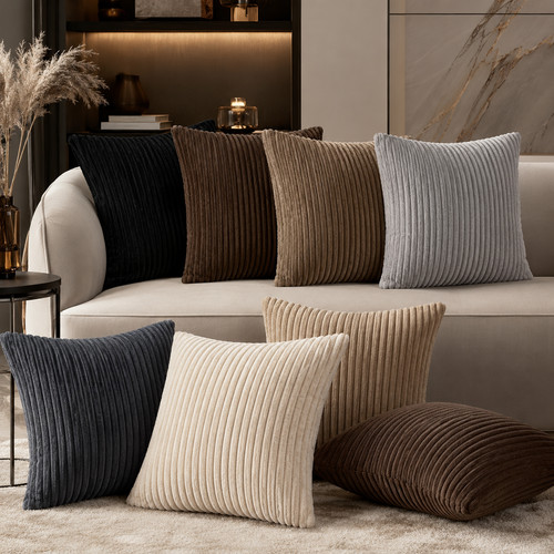 Jumbo cord cushion covers - cord,