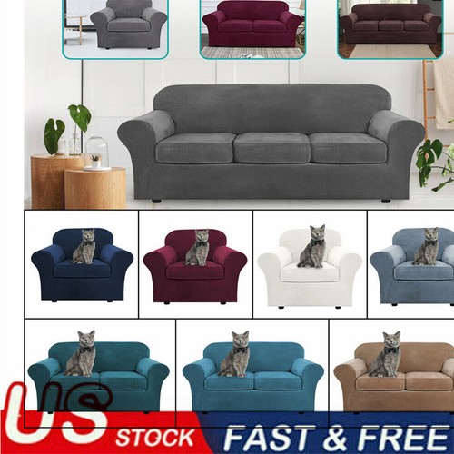 Velvet sofa covers - velvet, chair