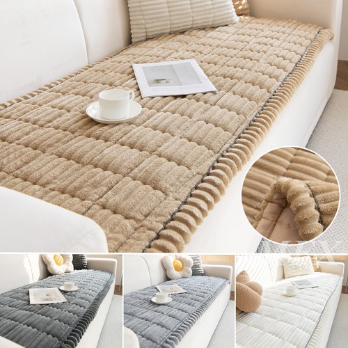 Thicken plush sofa - thicken, cover
